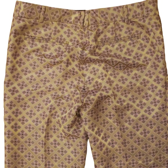 Elizabeth and James Carson Tile lavender Jacquard pants size 0 - Picture 5 of 5